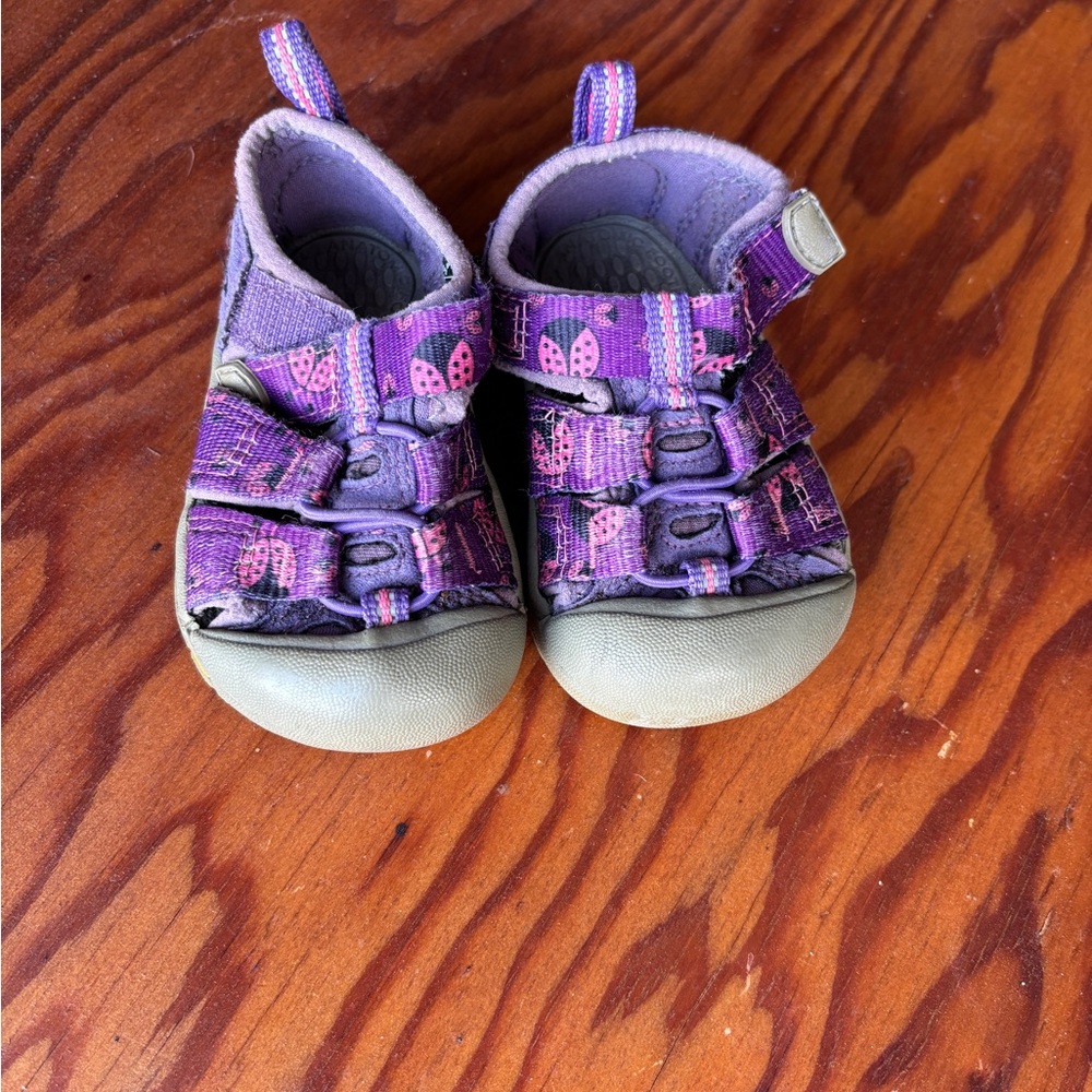 Keen Purple Butterfly Toddler Sandals